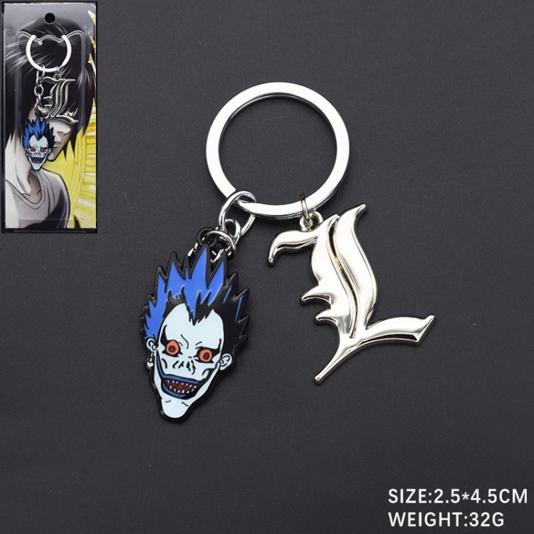 Death note Animation cartoon chain burning key chain schoolbag pendant