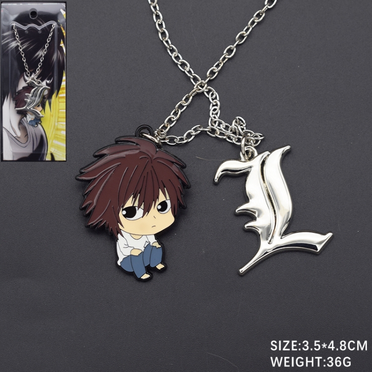 Death note Animation cartoon 2 pendant necklace pendant