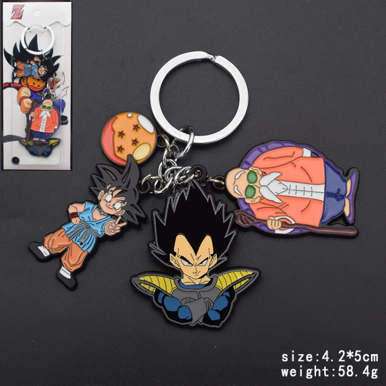 DRAGON BALL Animation cartoon series burning 4 pendant key chain schoolbag pendant