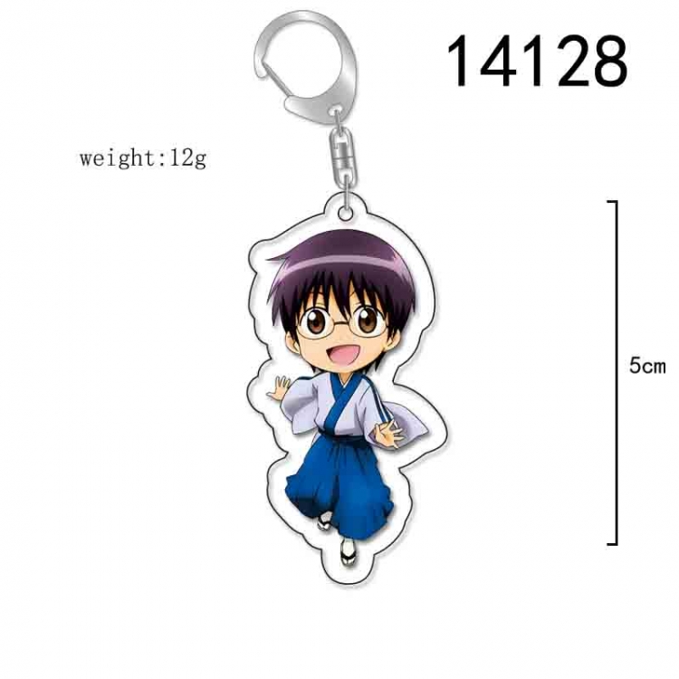 Gintama  Anime Acrylic Keychain Charm price for 5 pcs 14128