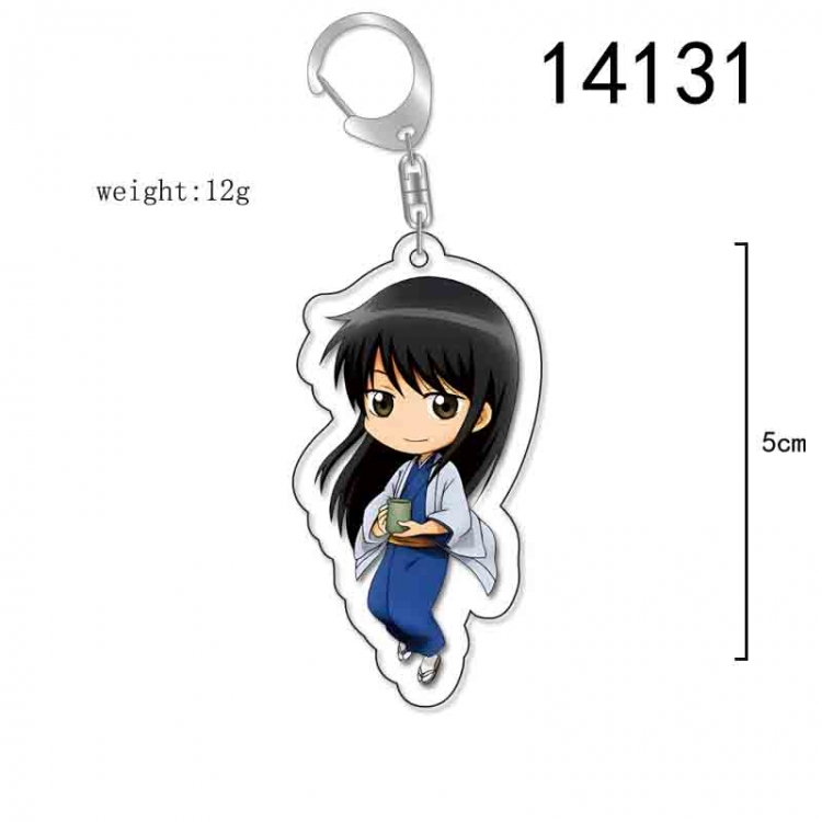 Gintama  Anime Acrylic Keychain Charm price for 5 pcs 14131