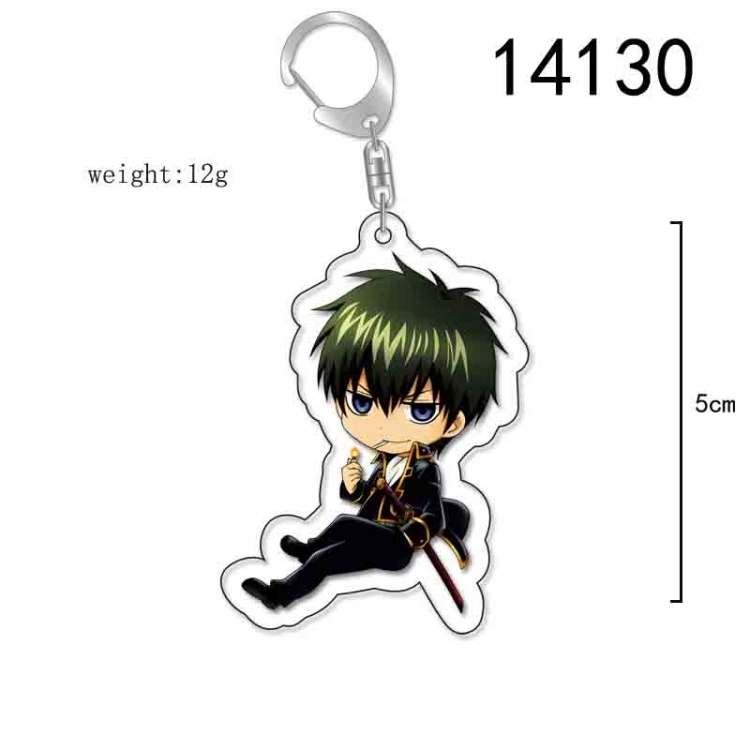 Gintama  Anime Acrylic Keychain Charm price for 5 pcs 14130