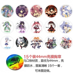 Date-A-Live Anime round Badge ...