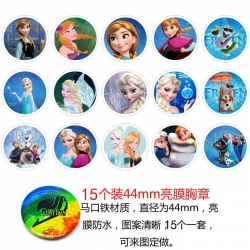 Frozen Anime round Badge Brigh...