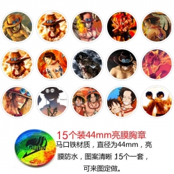 One Piece Anime round Badge Br...