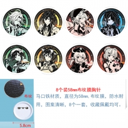 Genshin Impact  Anime Round cl...