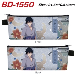 Naruto Anime PU Leather Zipper...