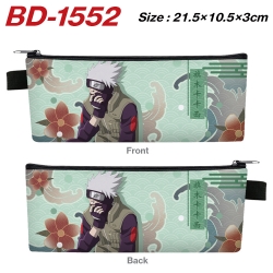 Naruto Anime PU Leather Zipper...