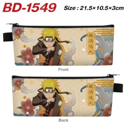 Naruto Anime PU Leather Zipper...