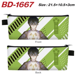 BLUE LOCK Anime PU Leather Zip...