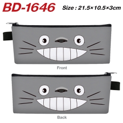 TOTORO Anime PU Leather Zipper...