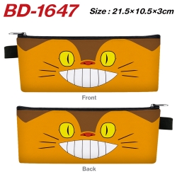 TOTORO Anime PU Leather Zipper...