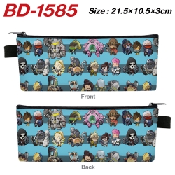 Overwatch Anime PU Leather Zip...