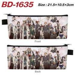 Bleach Anime PU Leather Zipper...