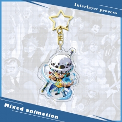 One Piece star ring acrylic pe...