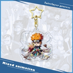 Naruto star ring acrylic penda...