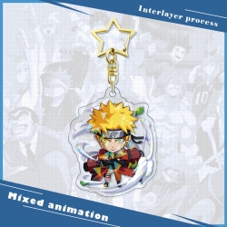 Naruto star ring acrylic penda...