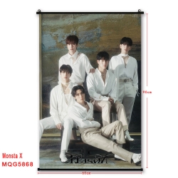 Monsta X stars black Plastic r...