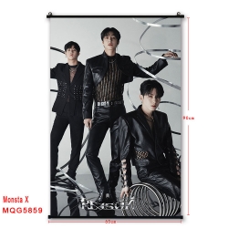 Monsta X stars black Plastic r...