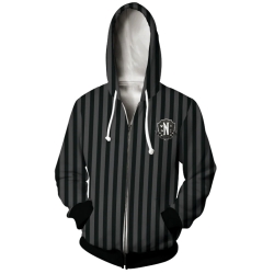 TheAddamsFamily Hooded zipper ...