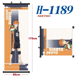 Haikyuu!! Black plastic rod cl...