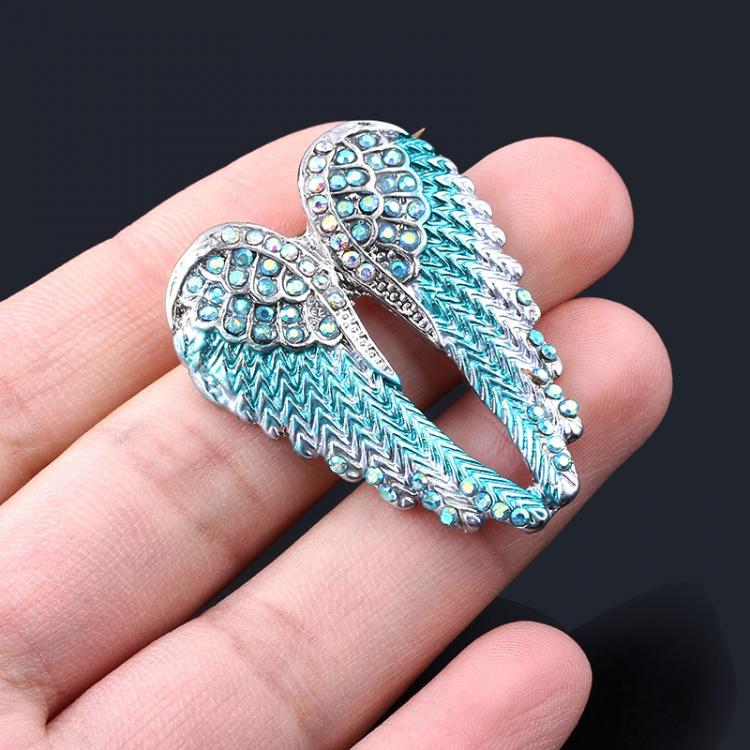Lady Angel Wings Metal decorative ring adjustable ring OPP packaging price for 5 pcs