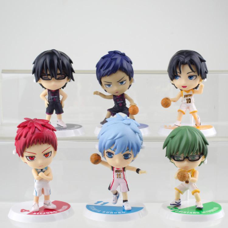 Kuroko no Basuke Bagged Figure Decoration Model a set of 6