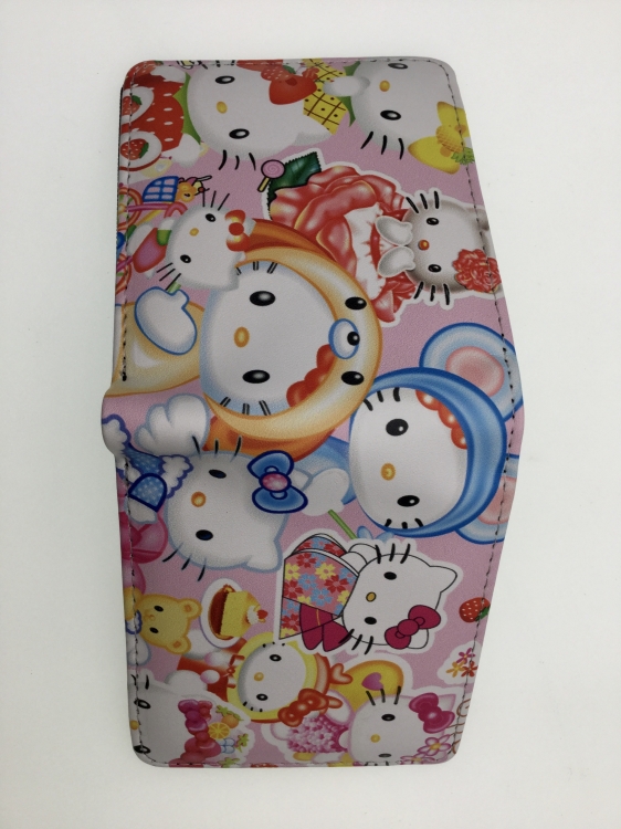 Hello Kitty Short card wallet fold in half 11X9.5CM 60G  B1406