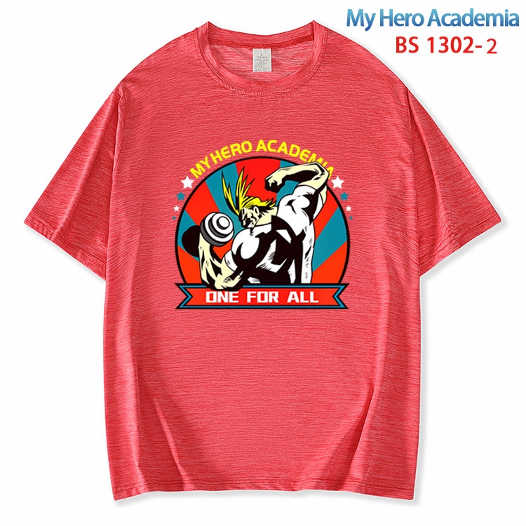 My Hero Academia ice silk cotton loose and comfortable T-shirt from XS to 5XL BS 1302 2