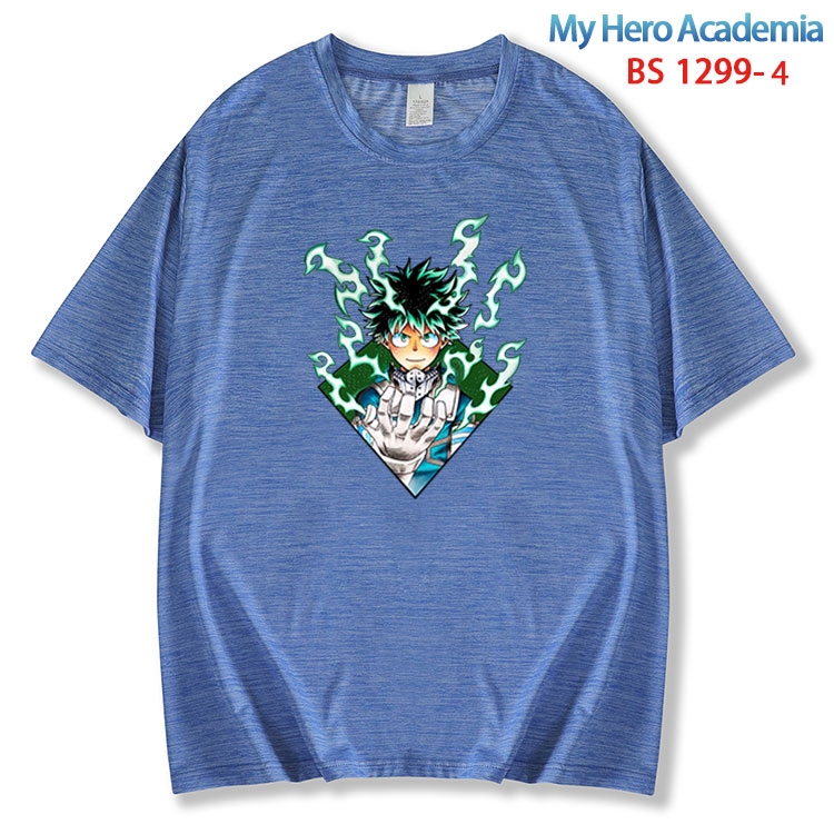 My Hero Academia ice silk cotton loose and comfortable T-shirt from XS to 5XL  BS 1299 4