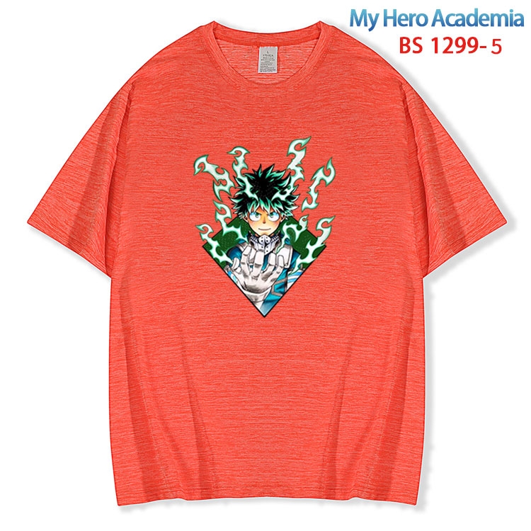 My Hero Academia ice silk cotton loose and comfortable T-shirt from XS to 5XL  BS 1299 5