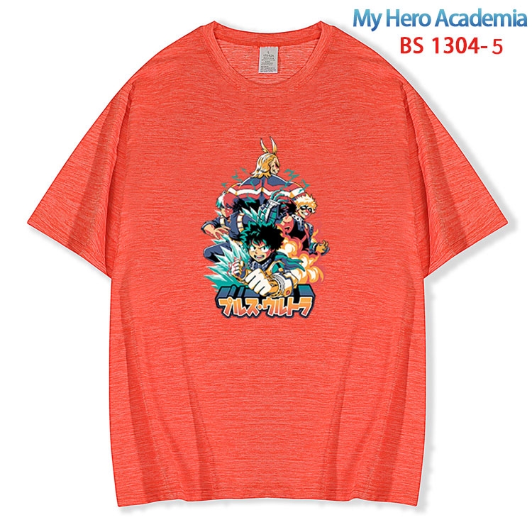 My Hero Academia ice silk cotton loose and comfortable T-shirt from XS to 5XL  BS 1304 5
