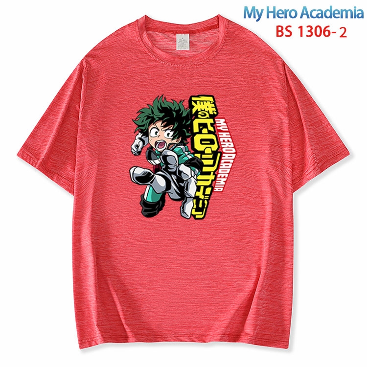My Hero Academia ice silk cotton loose and comfortable T-shirt from XS to 5XL  BS 1306 2