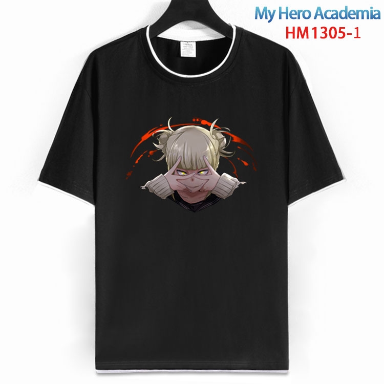My Hero Academia Cotton round neck short sleeve T-shirt from S to 6XL HM 1305 1