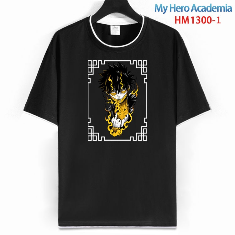 My Hero Academia Cotton round neck short sleeve T-shirt from S to 6XL HM 1300 1