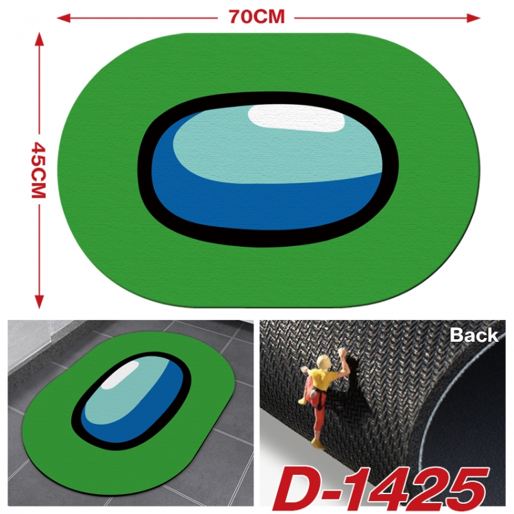 Among us Multi-functional digital printing floor mat mouse pad table mat 70x45CM D-1425
