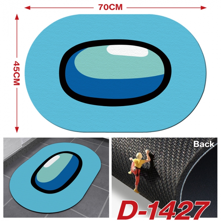 Among us Multi-functional digital printing floor mat mouse pad table mat 70x45CM D-1427