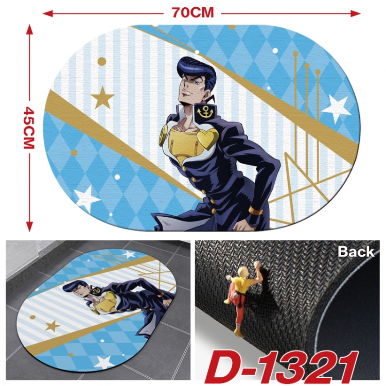 JoJos Bizarre Adventure   Multi-functional digital printing floor mat mouse pad table mat 70x45CM D-1321