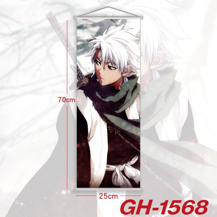 Bleach Plastic Rod Cloth Small Hanging Canvas Painting Wall Scroll 25x70cm price for 5 pcs GH-1568A