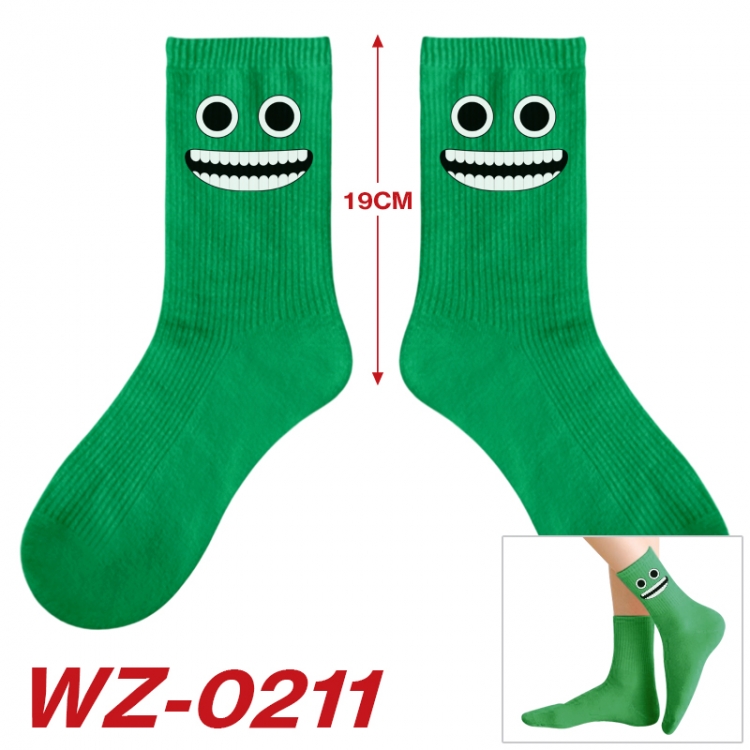 Garten of Banban Anime printing medium sock tube height 19cm price for  5 pairs  WZ-0211