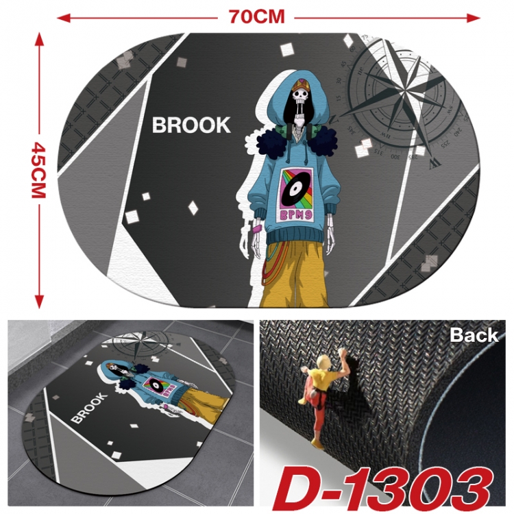 One Piece  Multi-functional digital printing floor mat mouse pad table mat 70x45CM D-1303