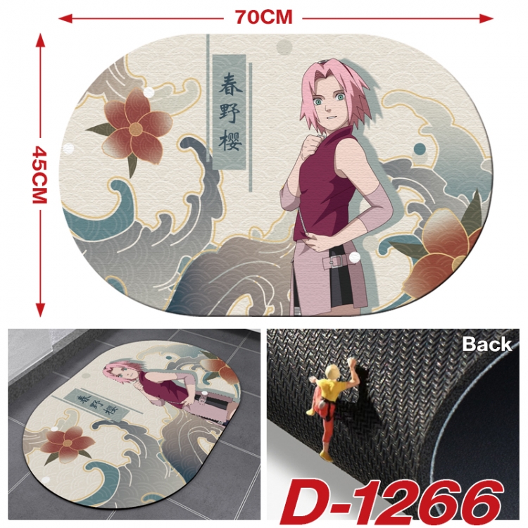 Naruto   Multi-functional digital printing floor mat mouse pad table mat 70x45CM D-1266