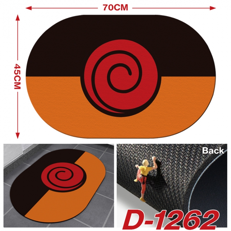 Naruto   Multi-functional digital printing floor mat mouse pad table mat 70x45CM D-1262