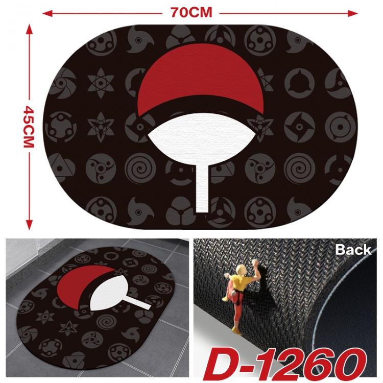 Naruto   Multi-functional digital printing floor mat mouse pad table mat 70x45CM D-1260