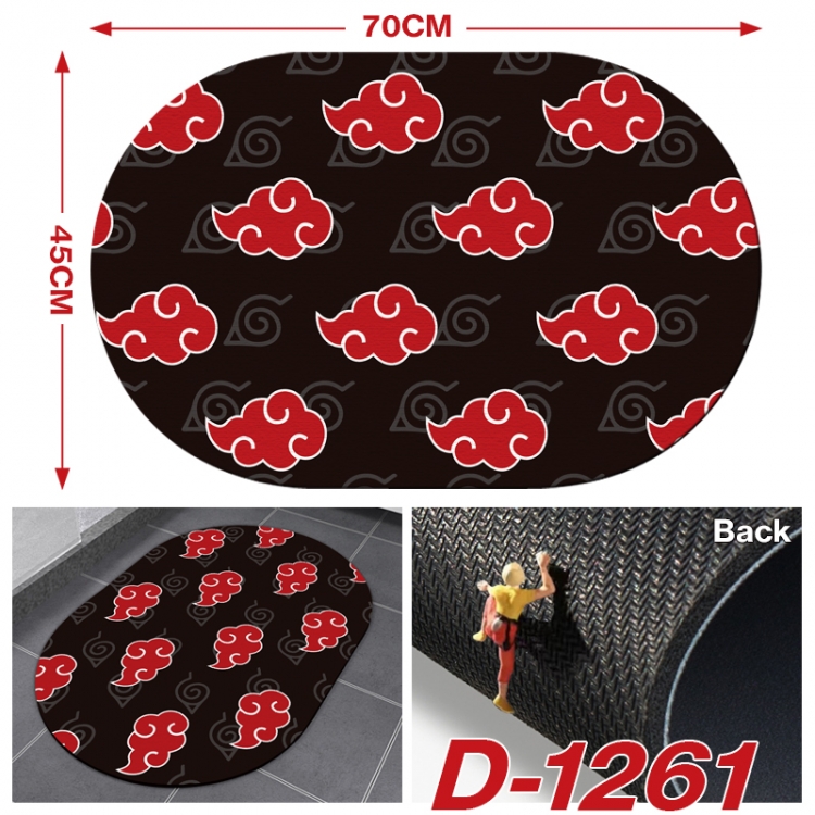 Naruto   Multi-functional digital printing floor mat mouse pad table mat 70x45CM D-1261