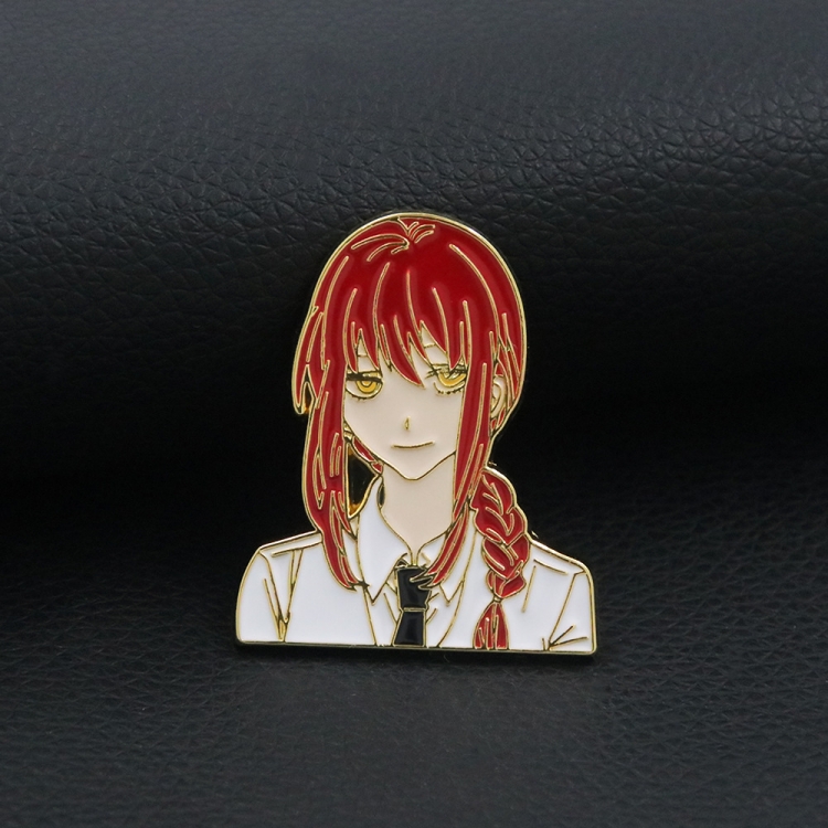 Chainsaw man Metal brooch animation cartoon brooch OPP packaging price for 2 pcs
