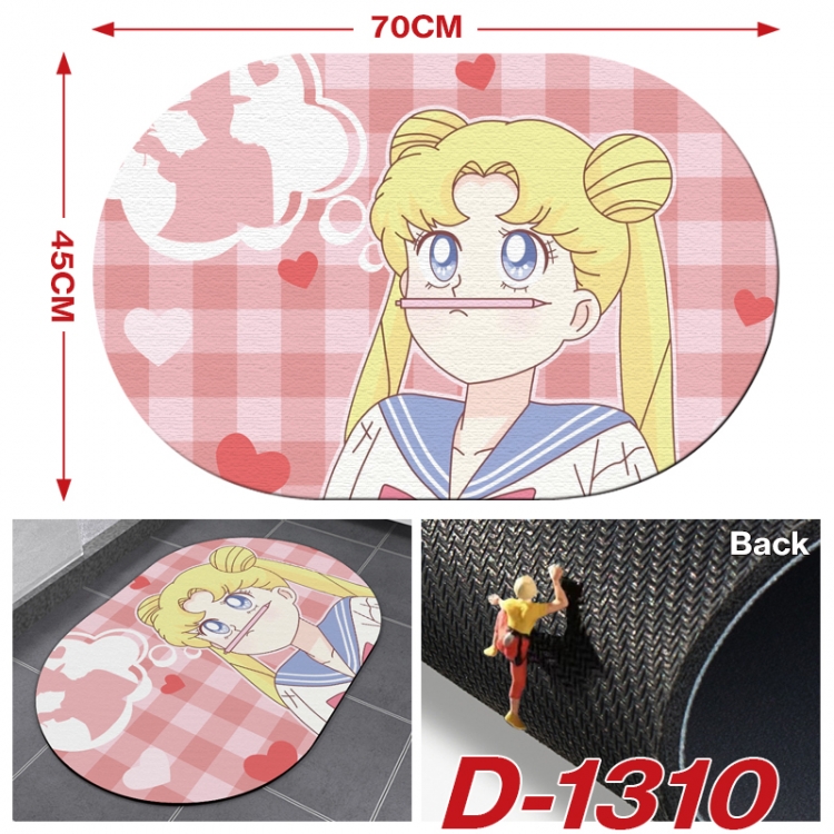 sailormoon   Multi-functional digital printing floor mat mouse pad table mat 70x45CM D-1310