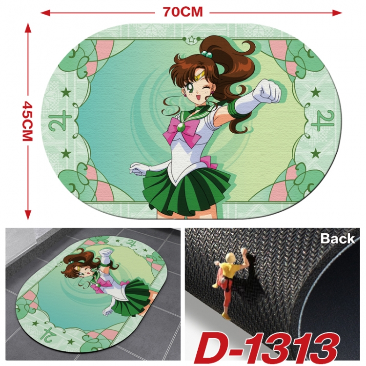 sailormoon   Multi-functional digital printing floor mat mouse pad table mat 70x45CM D-1313