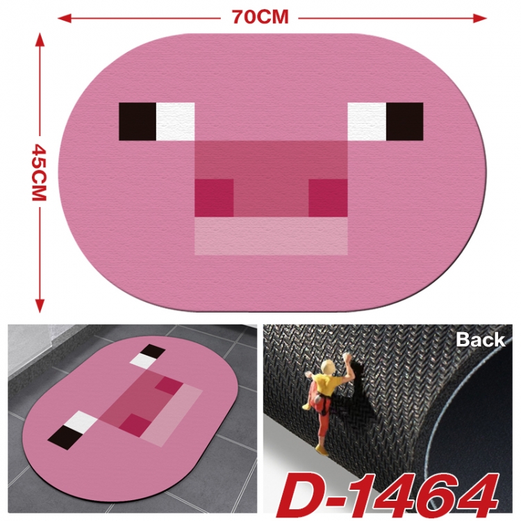 Minecraft  Multi-functional digital printing floor mat mouse pad table mat 70x45CM D-1464