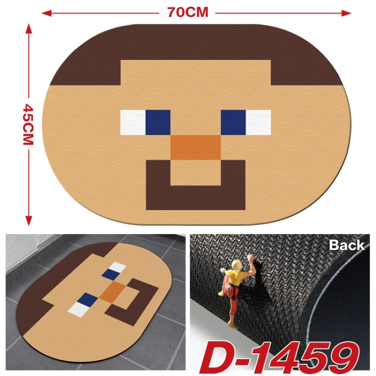 Minecraft  Multi-functional digital printing floor mat mouse pad table mat 70x45CM D-1459